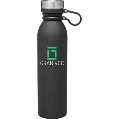 25 Oz H2go Concord Stainless Insulated Water Bottle W/Handle