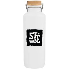 25 Oz H2go Grove Single Wall Recycled Stainless Water Bottle