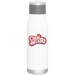25 Oz H2go Lumos Stainless Insulated Bottle With Handle