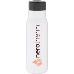 25 Oz H2go Tread Single Wall Stainless Steel Water Bottle