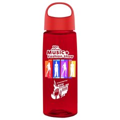 26 Oz Fair Bottle With Oval Crest Lid - Digital