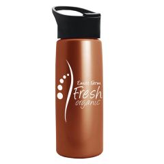 26 Oz Metallic Flair Bottle - Pop-Up Sip Lid