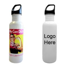 26 Oz Breast Cancer Awareness Water Bottle