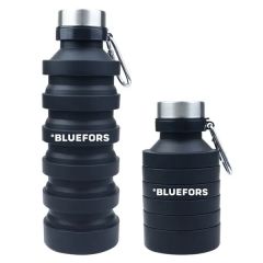 27 Oz Foldable Silicone Gift Water Bottle