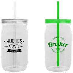 27 Oz Mason Jar - Clear