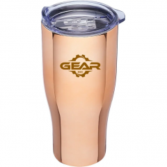 27 Oz. Metallix Grip Travel Mugs