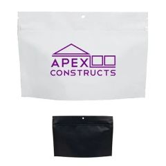 28 Gram Child Resistant Pouch / Exit Bag 9 Inch  X 2 7/16 Inch  X 6 Inch 