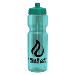 28 Oz Bottle With Long Infuser & Snap Lid