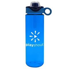 28 Oz Tritan Bottle With Silicone Loop Handle Lid