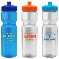 28 Oz Transparent Sports Bottle