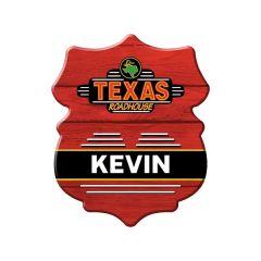 2.1 Inch X 1.8 Inch Shield Name Badge