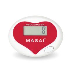 2.25 Inch X 1.75 Inch X 0.5 Inch Pedometer Step Counter