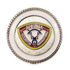 2.25 Inch Zinc 4 Colors 1 Side Challenge Coins