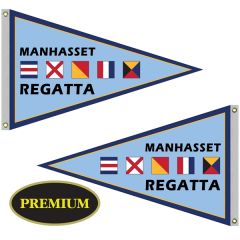 2.5 Ft X 4 Ft Double Sided Knit Polyester Pennant