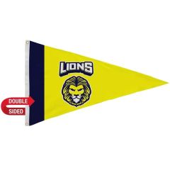 2.5 Ft X 4 Ft Nylon Pennant Flag Double-Sided