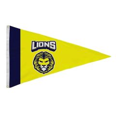2.5 Ft X 4 Ft Nylon Pennant Flag Single-Sided
