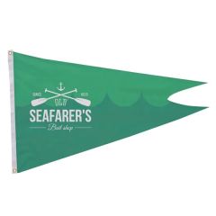 2.5 Ft X 4 Ft Polyester Burgee Flag Single-Sided