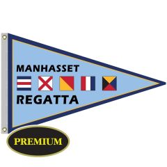 2.5 Ft X 4 Ft Single Reverse Knit Polyester Pennant