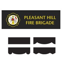 2.5 Ft X 8 Ft Parade Lead Banner - No Fringe