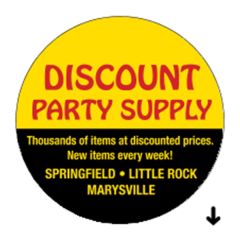 2.5 Inch Dia. Circle Roll Label