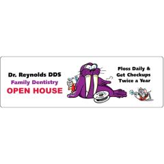 2.5 Inch X 8 Inch Water Bottle Labels