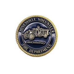 2.5 Inch Zinc 4 Colors 2 Sided Challenge Coins