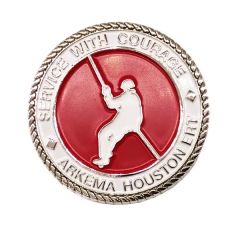 2.5 Inch Zinc Challenge Coins