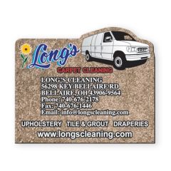 2 1/2 Inch X 3 Inch Vinyl Magnet With Cargo Can