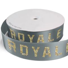 2 1/2 Inch Badge Satin Ribbon - 100yd Roll - Sparkle