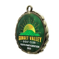 2 1/2 Inch Express Vibraprint Insert Medal