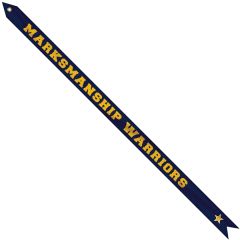 2 1/4 Inch X 48 Inch Custom Printed Nylon Streamer