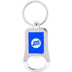 2 1/8 Inch Laserable Bottle Opener Keychain