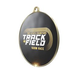 2 1/8 Inch Vibraprint Bright Finish Insert Medal