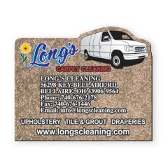 2 1/2 Inch  X 3 Inch  Vinyl Magnet With Cargo Can