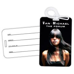 2 1/2 Inch  X 4 Inch  Kaleidoscope Bag Tag 