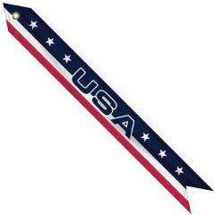 2 3/4 Inch X 24 Inch Custom Printed Nylon Streamer
