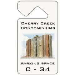 2 3/4 Inch  X 5 Inch  Prism Hang Tag