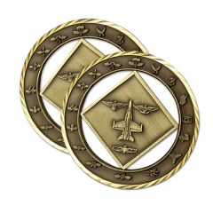 2.5 Inch  Brass Challenge Coins