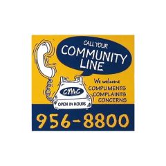 2.5 Inch Square Vinyl Refrigerator Magnet - 20 MIL