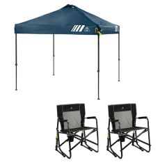2 Freestyle Rocker - & 1 Levrup Canopy With Carry Bag