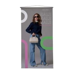 2 Ft W X 4 Ft H Hanging Banner