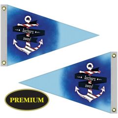 2 Ft X 3 Ft Double Sided Knit Polyester Pennant
