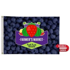 2 Ft X 3 Ft Nylon Flag Double-Sided