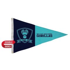 2 Ft X 3 Ft Nylon Pennant Flag Double-Sided