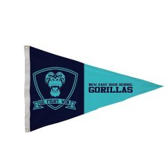 2 Ft X 3 Ft Nylon Pennant Flag Single-Sided