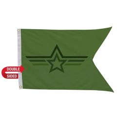 2 Ft X 3 Ft Polyester Guidon Flag Double-Sided