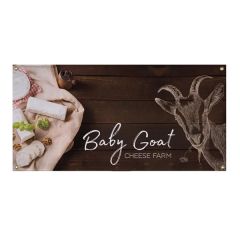2 Ft X 4 Ft 10 Oz Vinyl Banner Single-Sided