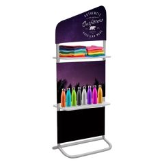 2 Ft X 59 Inch Eurofit Evolution Two-Shelf Incline Wall
