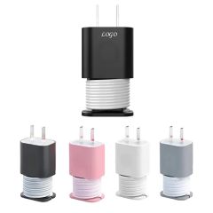 2 In 1 Charger Protector With Cord Wrap