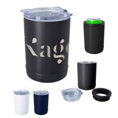 2-In-1 Full Laser Copper Insulated Beverage Holder And Tu...